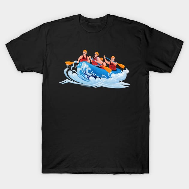 Rafting Race T-Shirt by koolteas